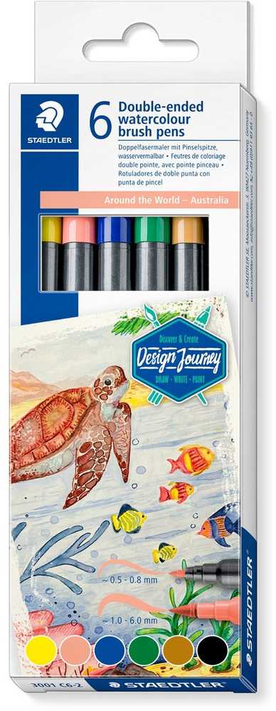 Staedtler ''Design Journey'' Around the world Australia Set retail