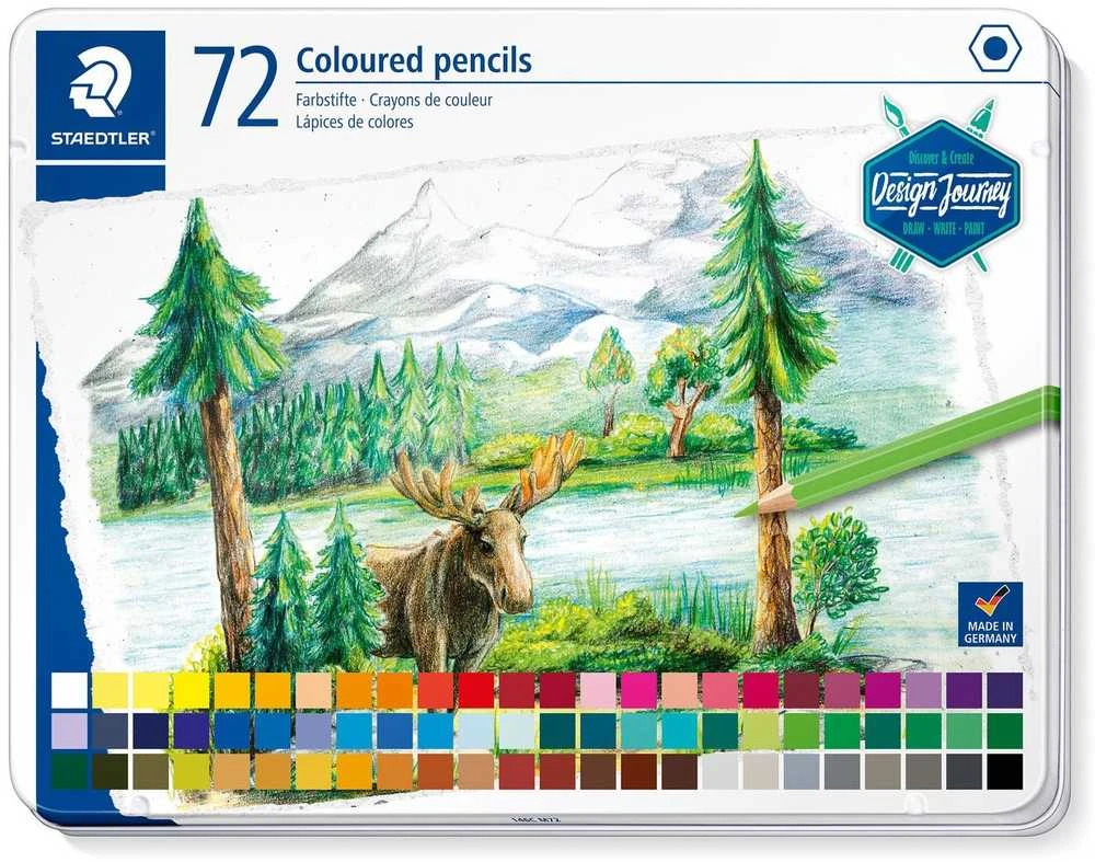Staedtler - Spalvoti pieštukai - 72 vnt. (146CM72)