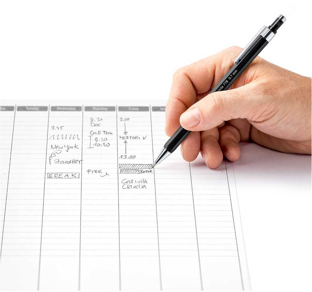 Staedtler STAEDTLER Druckbleistift graphite 0.7 juodas