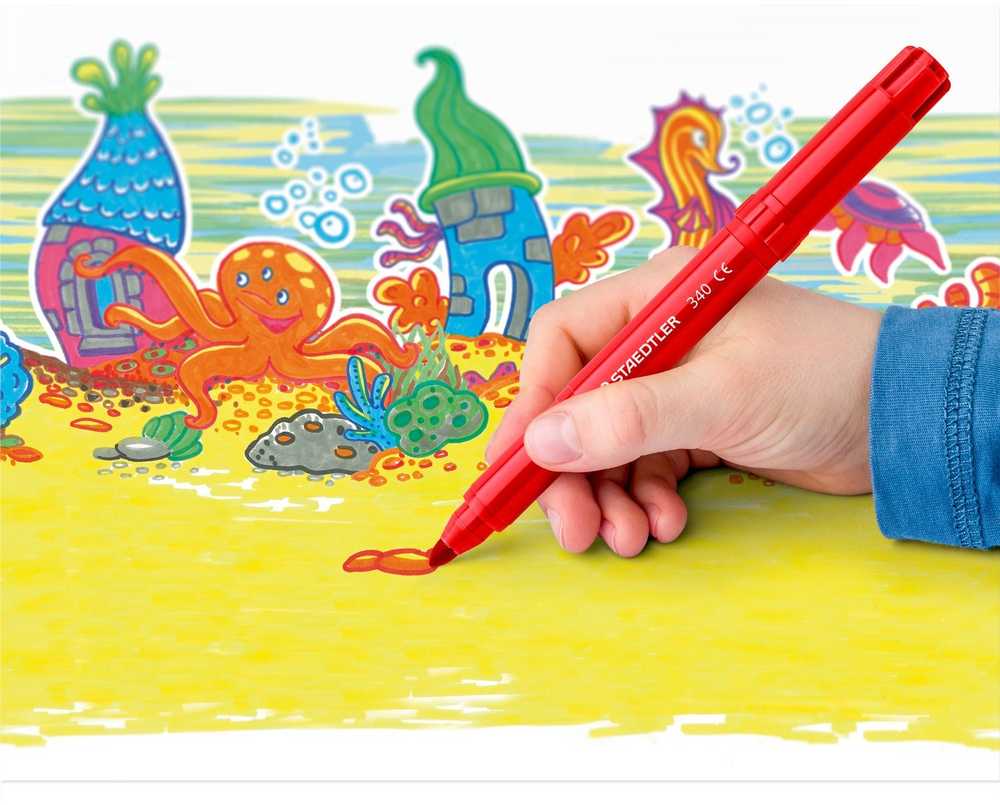Staedtler STAEDTLER Fasermaler Noris Jumbo 6er-Set retail