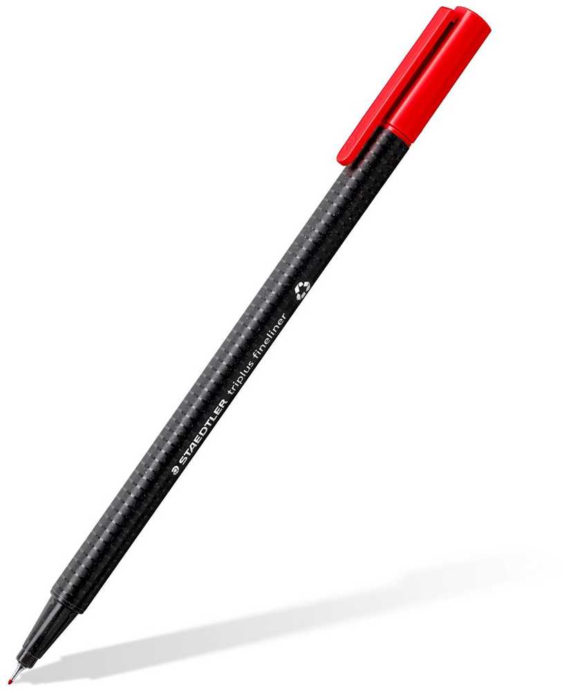 Staedtler STAEDTLER Fineliner triplus rPP, 6 Stück