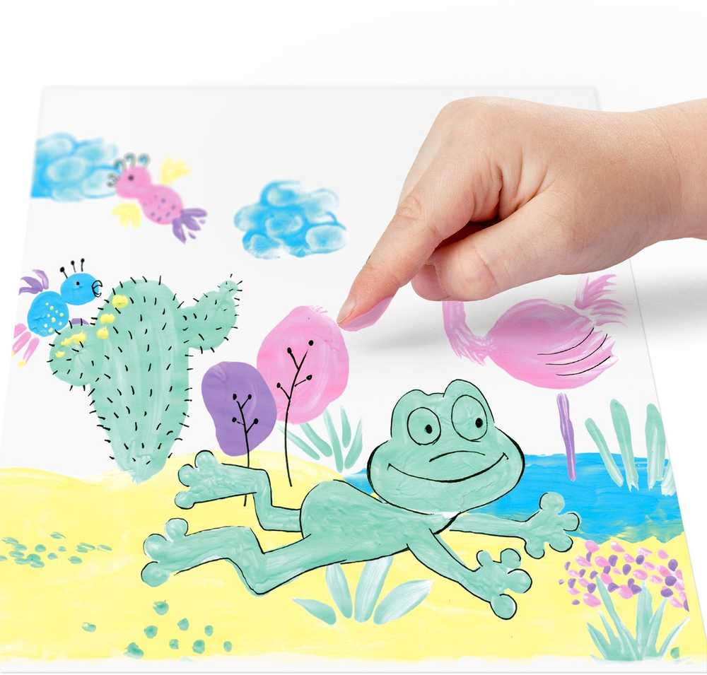 Staedtler STAEDTLER Fingermalfarbe NJ Pastell 6St Dėklas