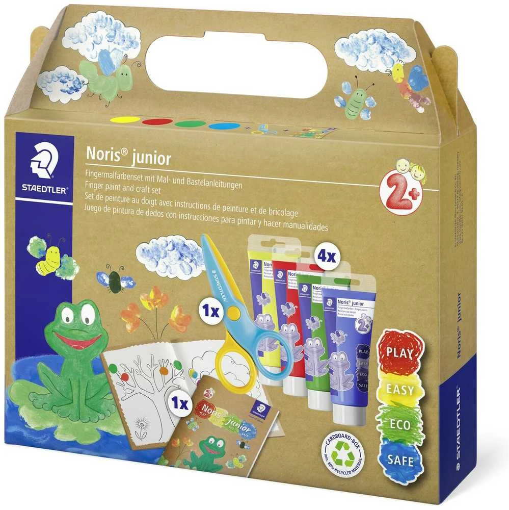 Staedtler STAEDTLER Fingermalfarbe Noris junior Bastel-Set retail