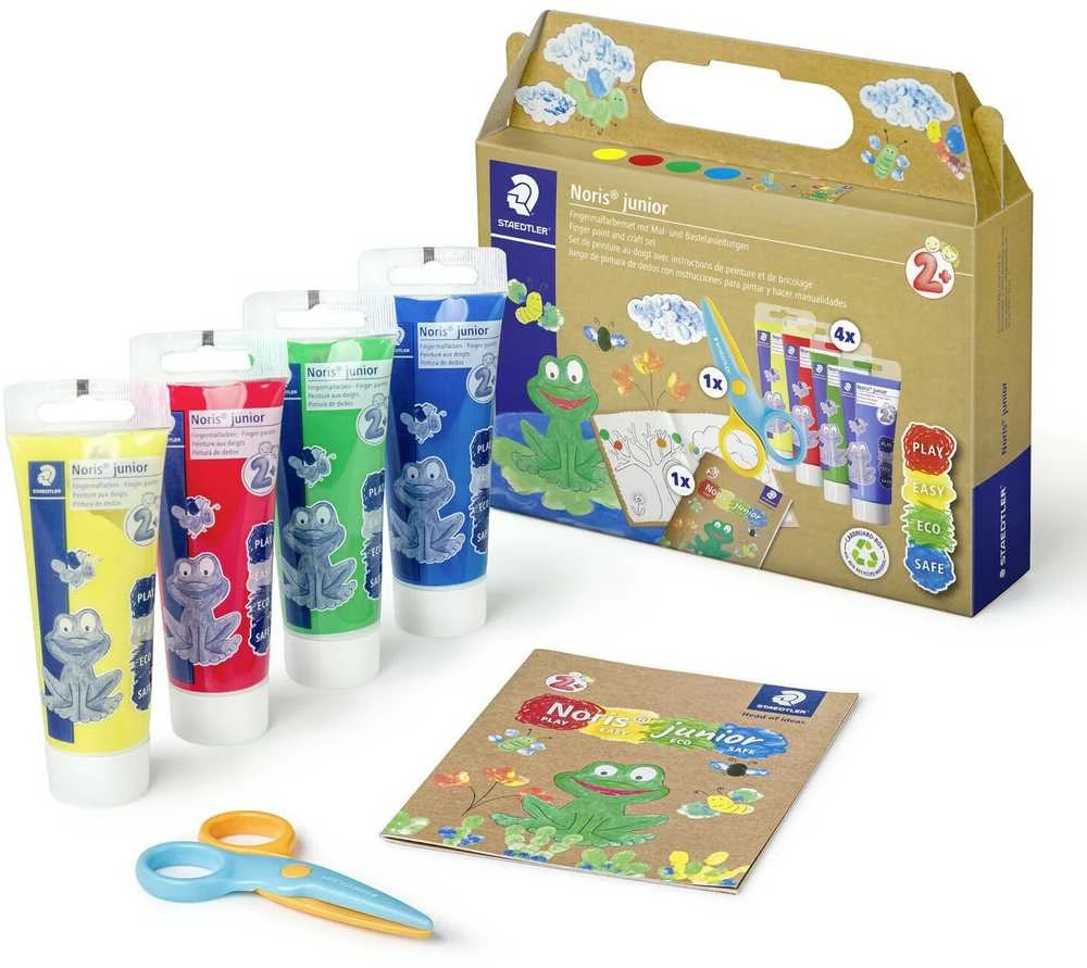 Staedtler STAEDTLER Fingermalfarbe Noris junior Bastel-Set retail