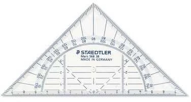 STAEDTLER Geodreieck 16cm unzerbrechlich