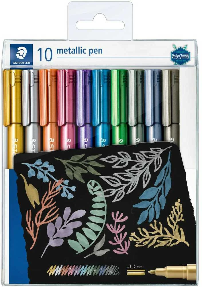 Staedtler Marker metalo sp. M 10 kolorów STAEDTLER