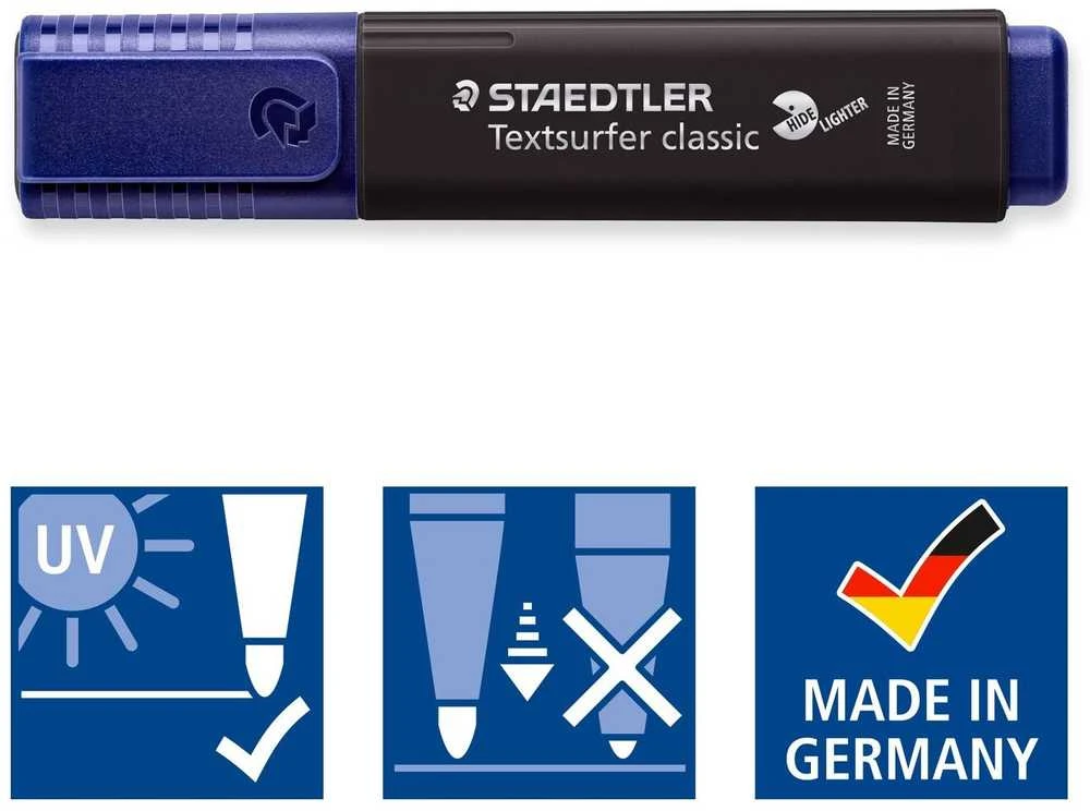 Staedtler Highlighter Classic Colors 10 spalvų