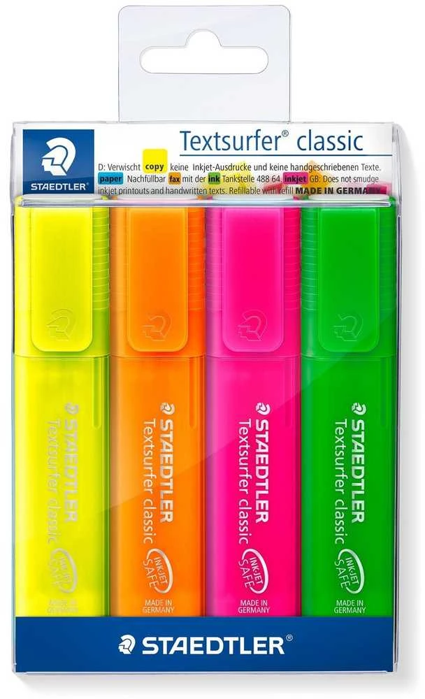 Staedtler Classic biuro šviestuvas, 4 spalvos