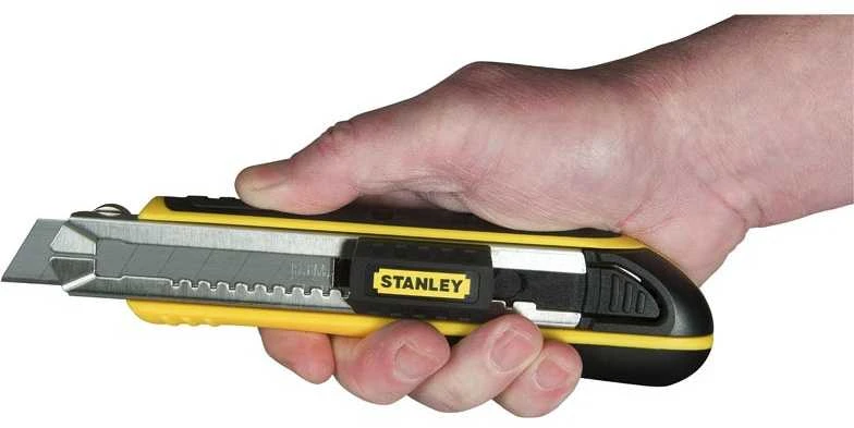 Peilis keičiamais ašmenimis Stanley 0-10-481; 18 mm