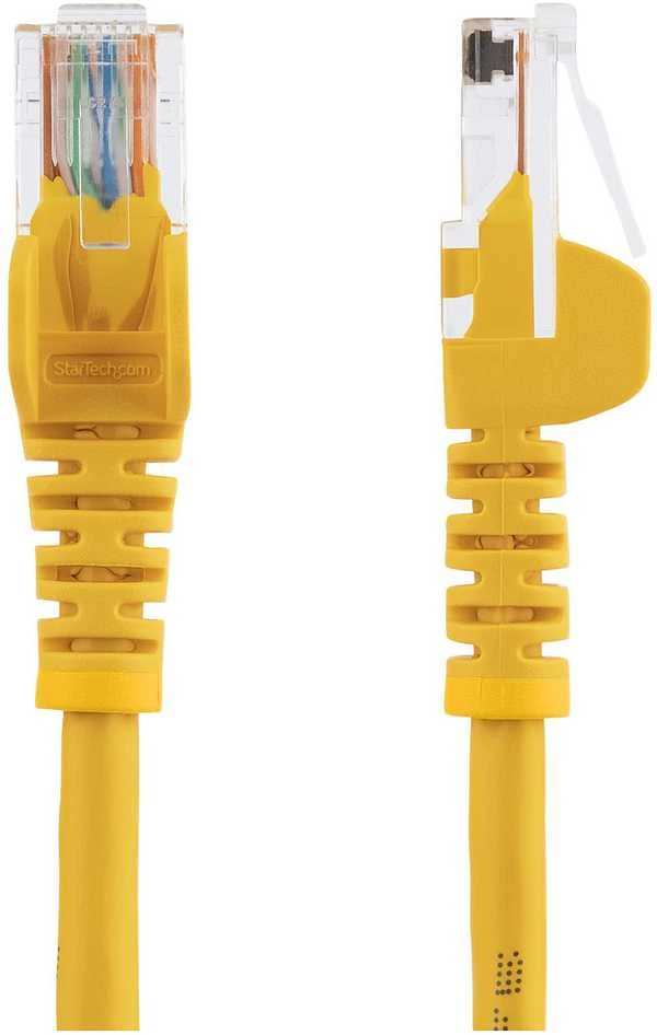 StarTech RJ-45 Cat5e patinas-vyras 0,5m geltonas (45PAT50CMYL)