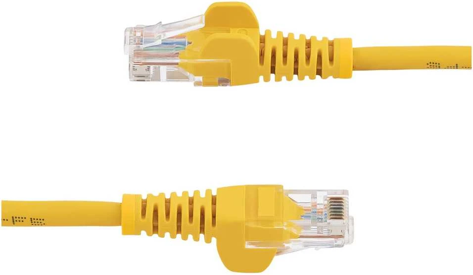 StarTech RJ-45 Cat5e patinas-vyras 0,5m geltonas (45PAT50CMYL)