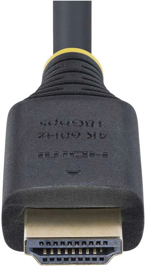 Kabelis StarTech HDMI - HDMI 0.5m juoda (HDMI2-CABLE-4K60-50C)
