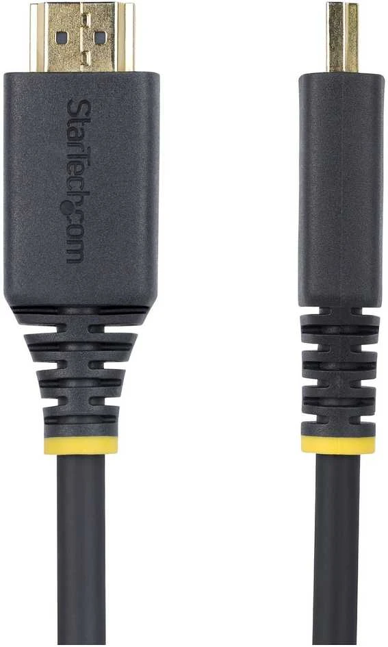 Kabelis StarTech HDMI - HDMI 0.5m juoda (HDMI2-CABLE-4K60-50C)