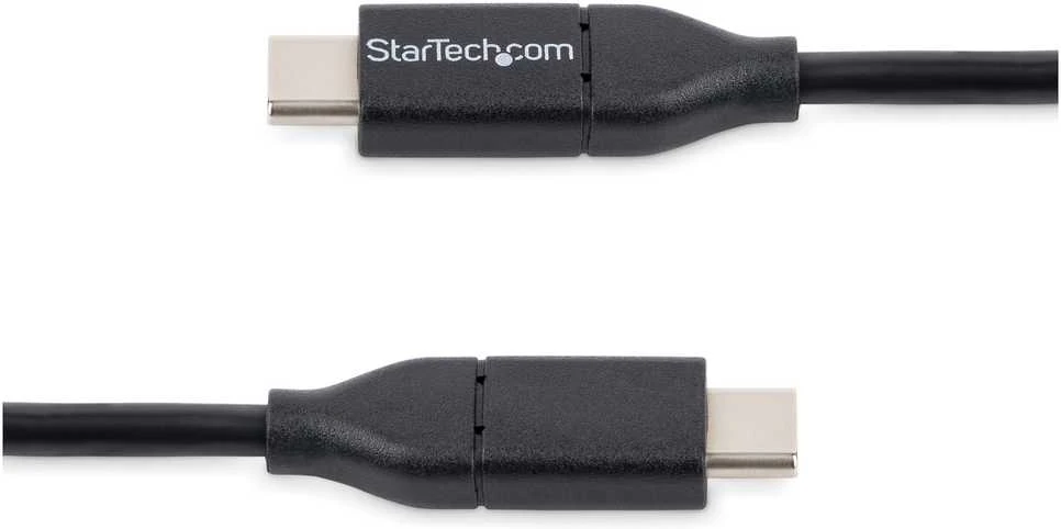 Kabelis USB StarTech USB-C - USB-C 0,5 m Juodas (USB2CC50CM)