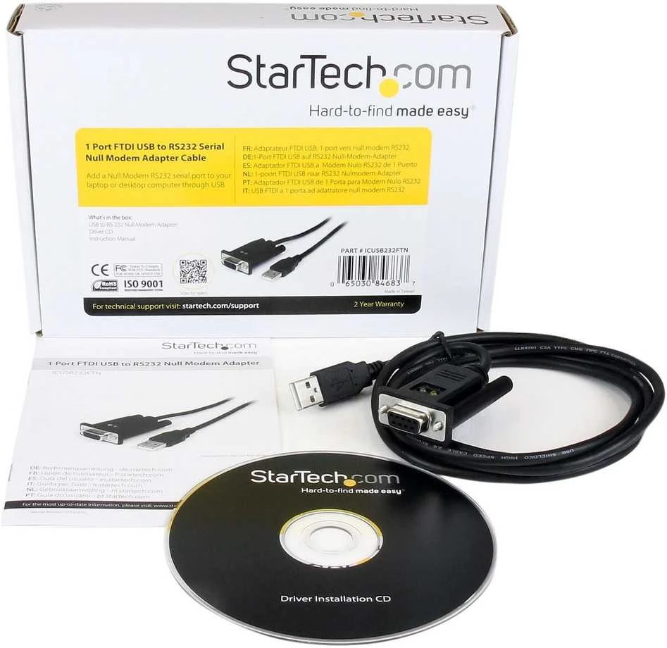 StarTech USB TO SERIAL DCE ADAPTER/.