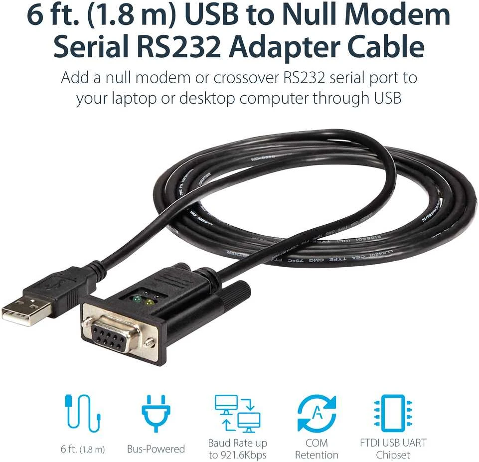 StarTech USB TO SERIAL DCE ADAPTER/.