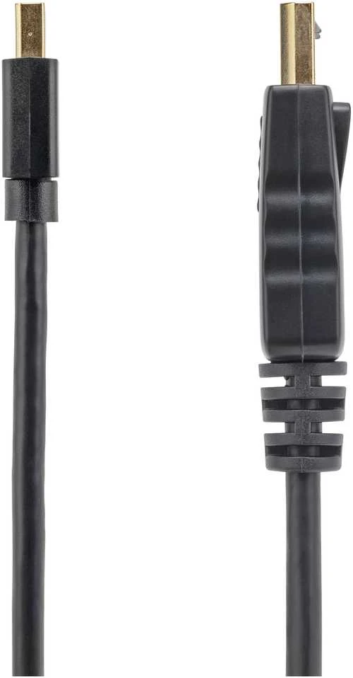 StarTech.com 10 pėdų (3 m) „Mini DisplayPort“ į „DisplayPort 1.2“ kabelis – 4K x 2K UHD „Mini DisplayPort“ į „DisplayPort“ adapterio kabelis – „Mini DP“ į DP kabelis monitoriui – mDP į DP keitiklio laidas, 3 m, „mini DisplayPort“, „DisplayPort“, kištukas, kištukas, 3840 x 2160 pikselių