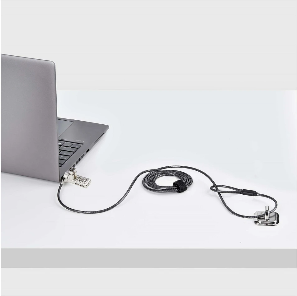 Linka zabezpieczająca StarTech 2 m (DUALKA10-LAPTOP-LOCK)