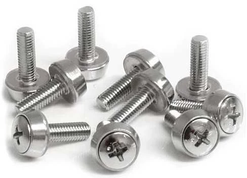 StarTech Rinkinys varžtai M5 x 12mm/poveržlės - 100vnt Sidabrinė (CABSCREWSM5)
