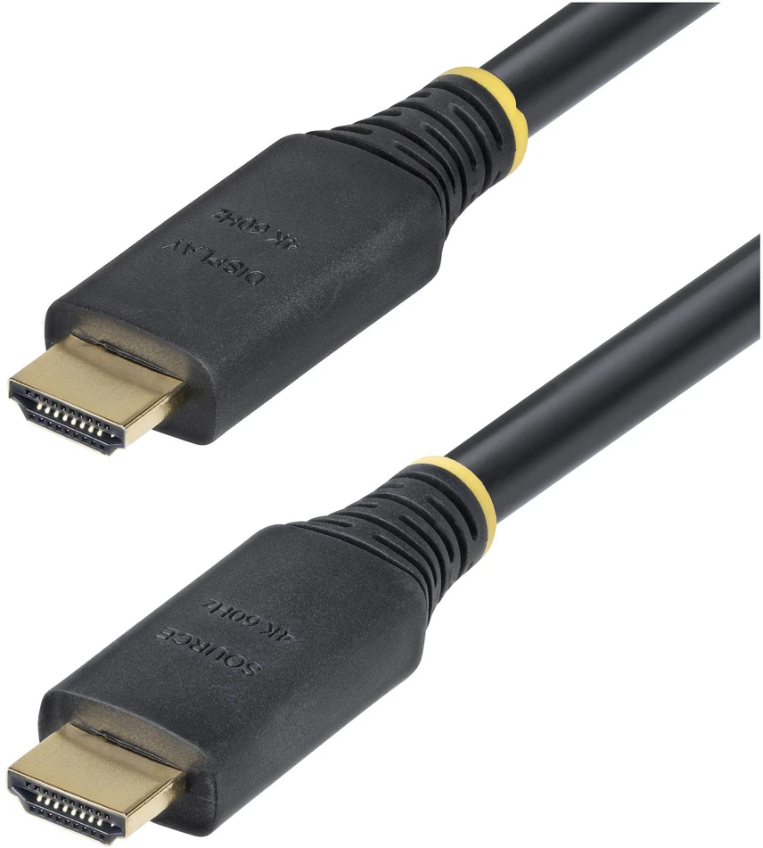 StarTech StarTech HDMI2-CABLE-4K60-10M kabelis HDMI HDMI A tipas (standartinis) Juodas