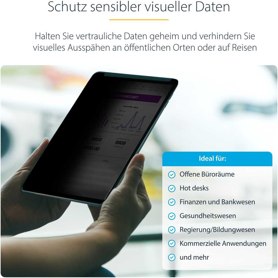 StarTech 129IP-PRIVACY-SCREEN/12.9 IPAD PRO PRIVACY SCREEN