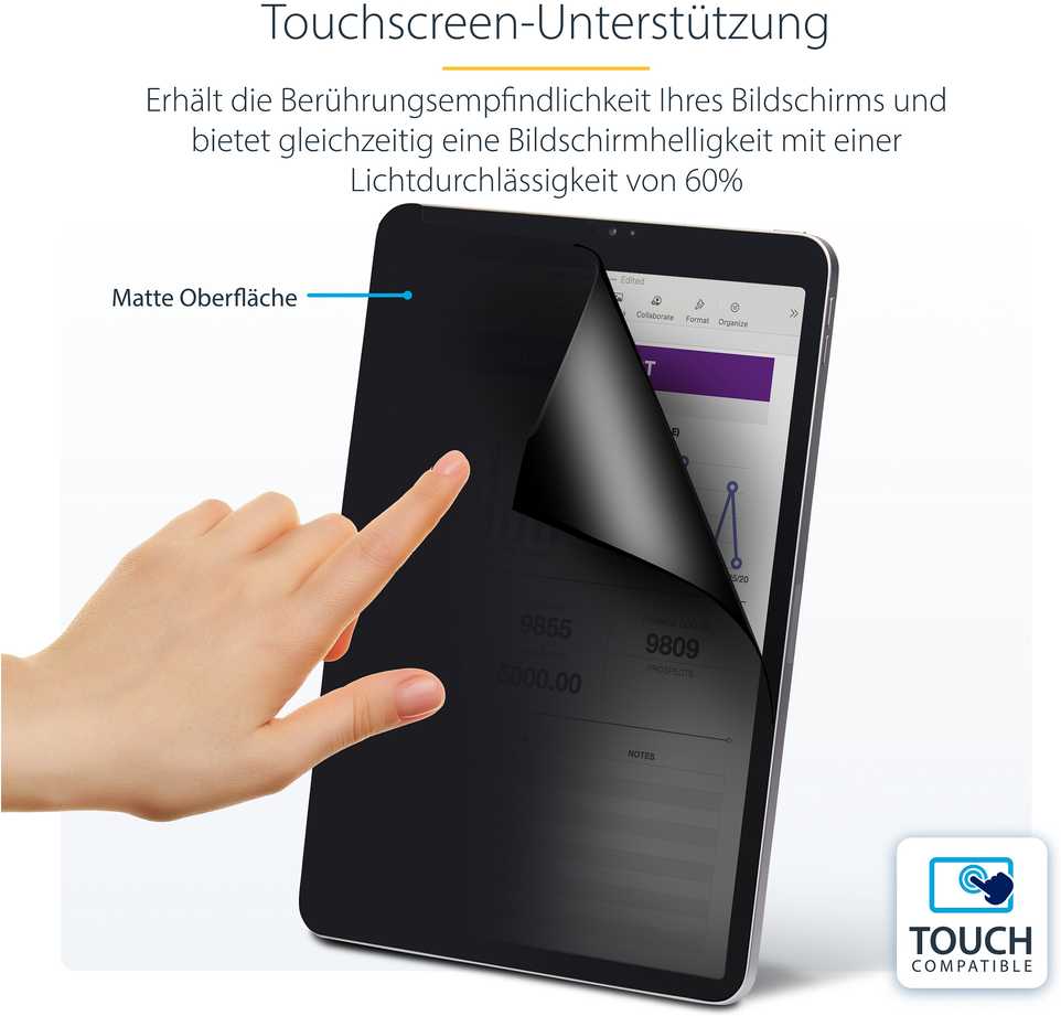 StarTech 129IP-PRIVACY-SCREEN/12.9 IPAD PRO PRIVACY SCREEN
