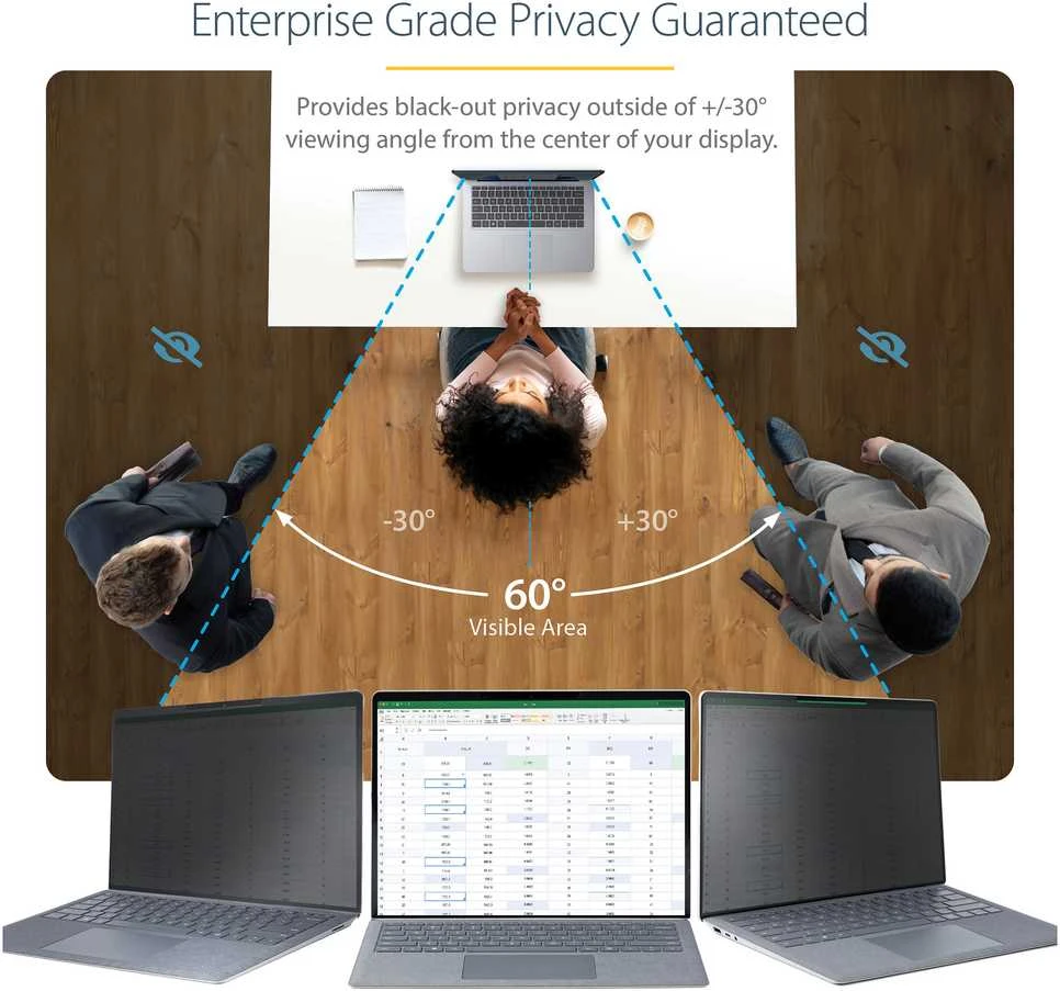 Startechcom Monitoriaus privatumo filtras Startech 135S-PRIVACY-SCREEN