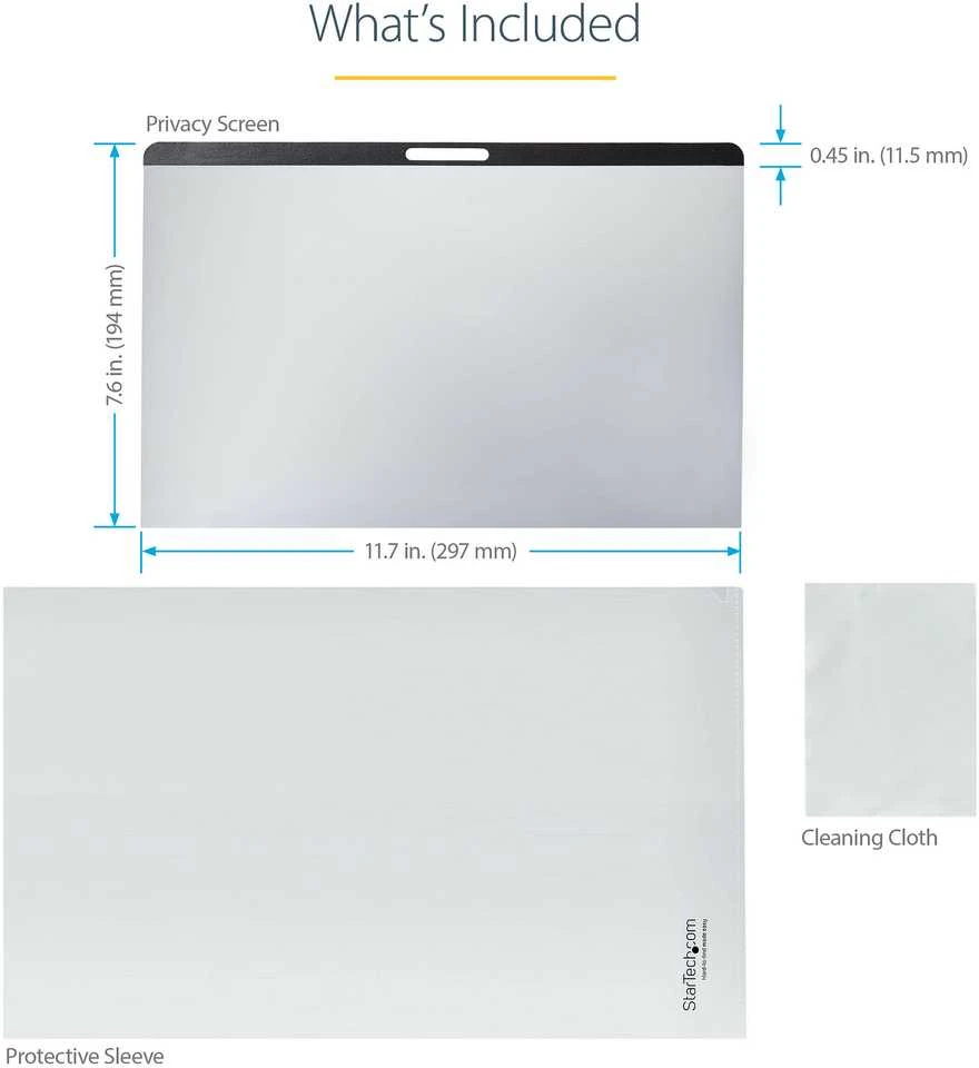 Filtras StarTech Privatumo filtras iš Startech PRIVSCNMAC13 monitoriaus