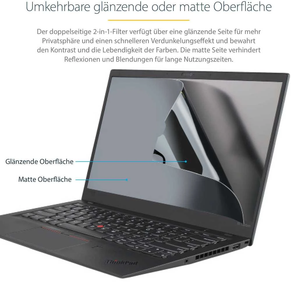 „StarTech“ 14 colių privatumo ekranas / 14 colių nešiojamojo kompiuterio privatumo ekranas