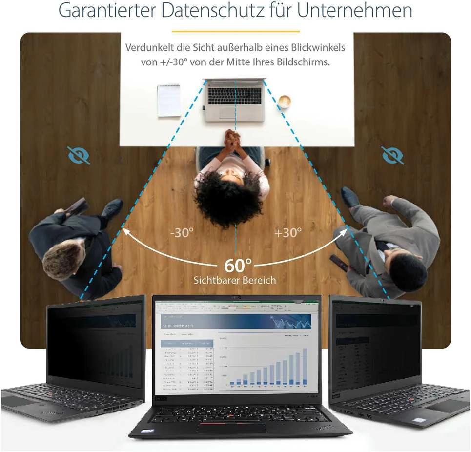 Startechcom Monitoriaus privatumo filtras Startech 156L