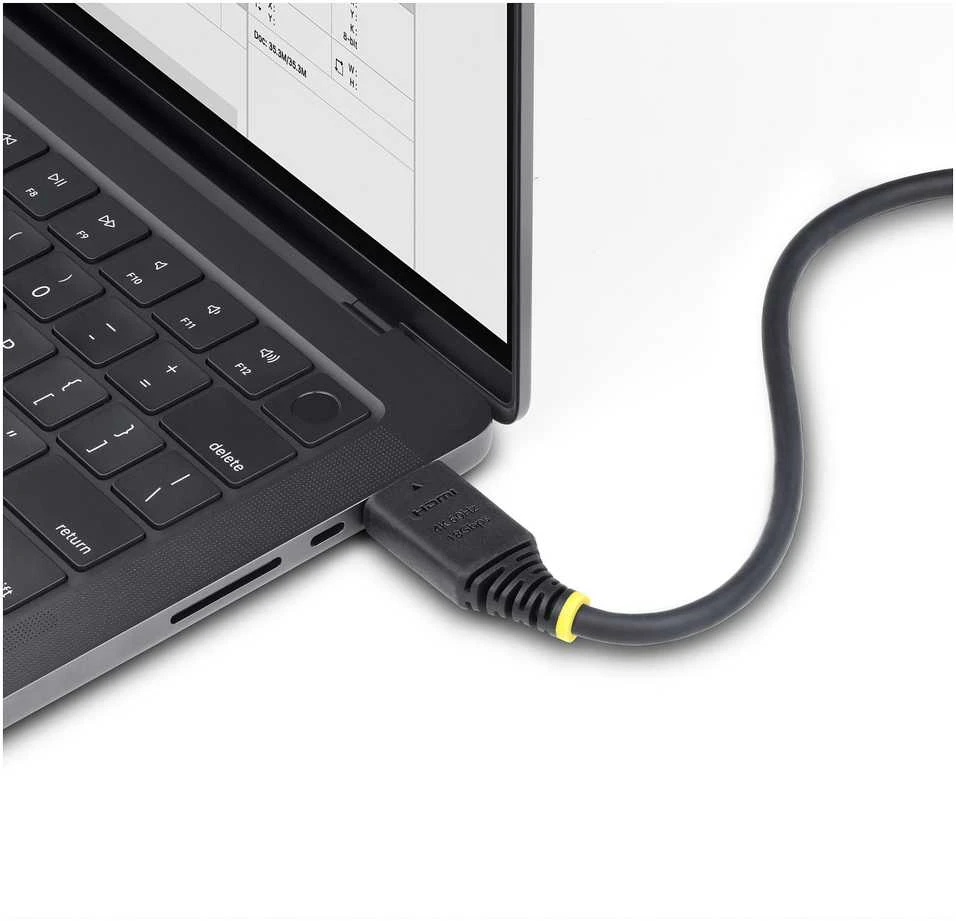 Kabelis StarTech HDMI - HDMI 1 m juoda (HDMI2-CABLE-4K60-1M)