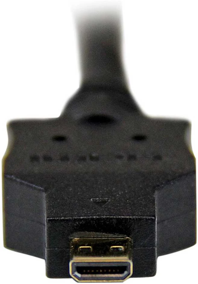 Kabelis StarTech HDMI Micro - DVI-D 1m juodas (HDDDVIMM1M)