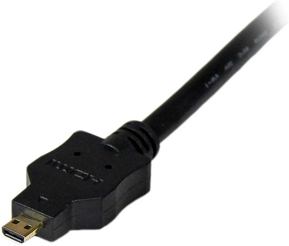 Kabelis StarTech HDMI Micro - DVI-D 1m juodas (HDDDVIMM1M)