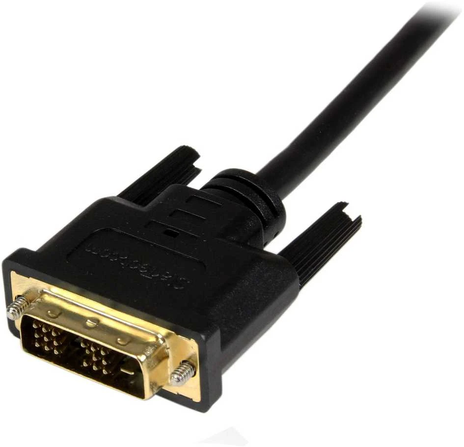 Kabelis StarTech HDMI Micro - DVI-D 1m juodas (HDDDVIMM1M)