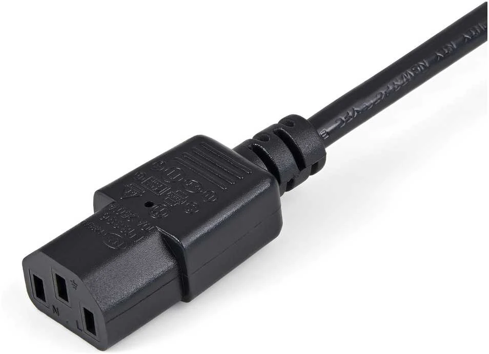 Maitinimo kabelis StarTech 1M C14 - C13 juoda (PXT1001M)