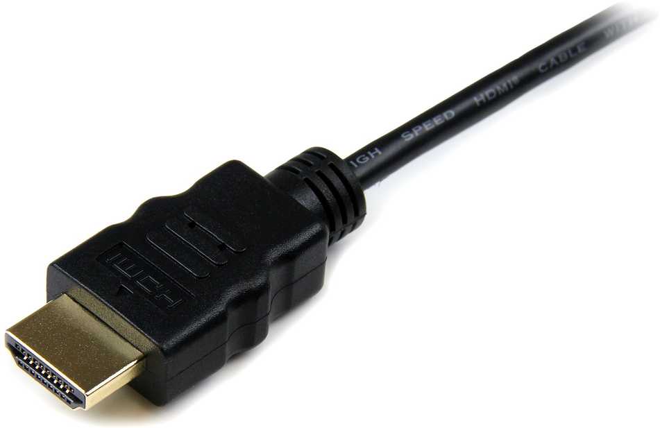 Kabelis StarTech HDMI Micro – HDMI 2m juoda (HDADMM2M)