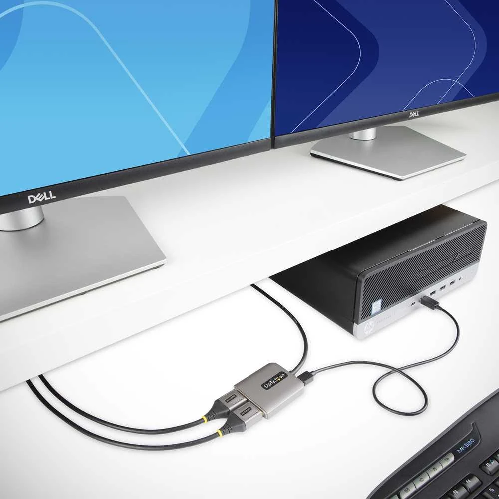 StarTech 2-PORT DISPLAYPORT MST HUB/.