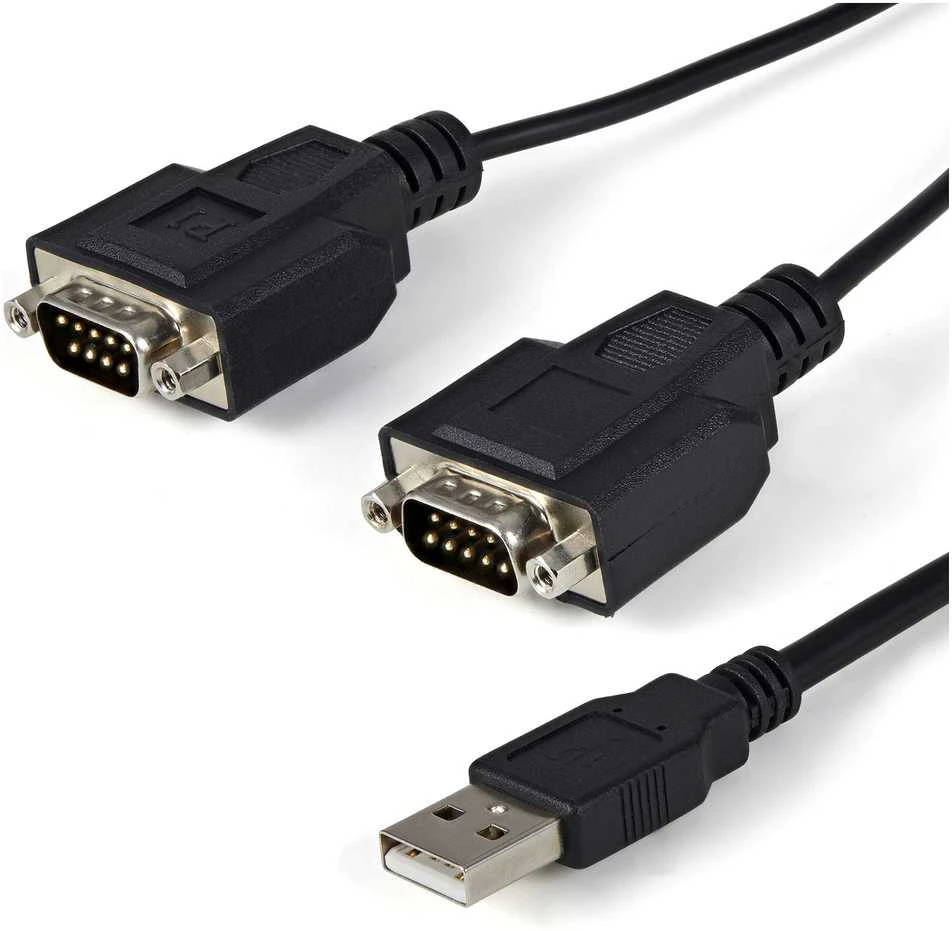 Kabelis USB StarTech USB-A - 1.8 m Juodas (ICUSB2322F)