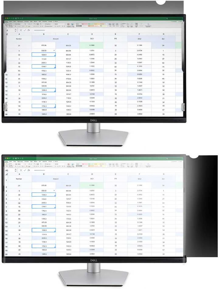 Monitorius Monitoriaus privatumo filtras Startech PRIVACY-SCREEN-20M