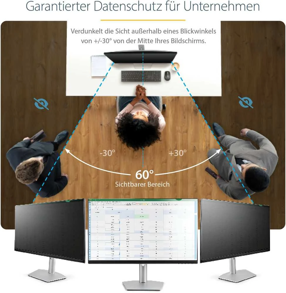 Monitoriaus privatumo filtras Startech PRIVACY-SCREEN-238M