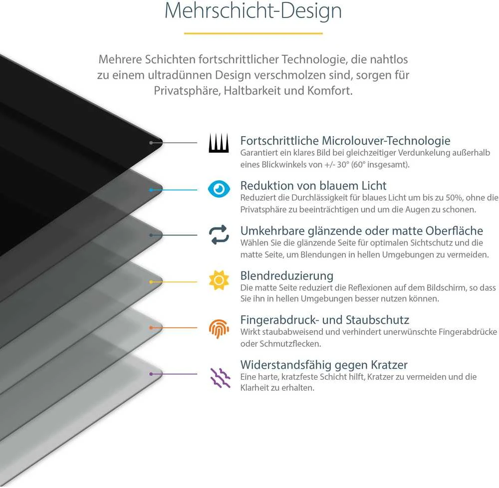 Monitoriaus privatumo filtras Startech PRIVSCNMON27