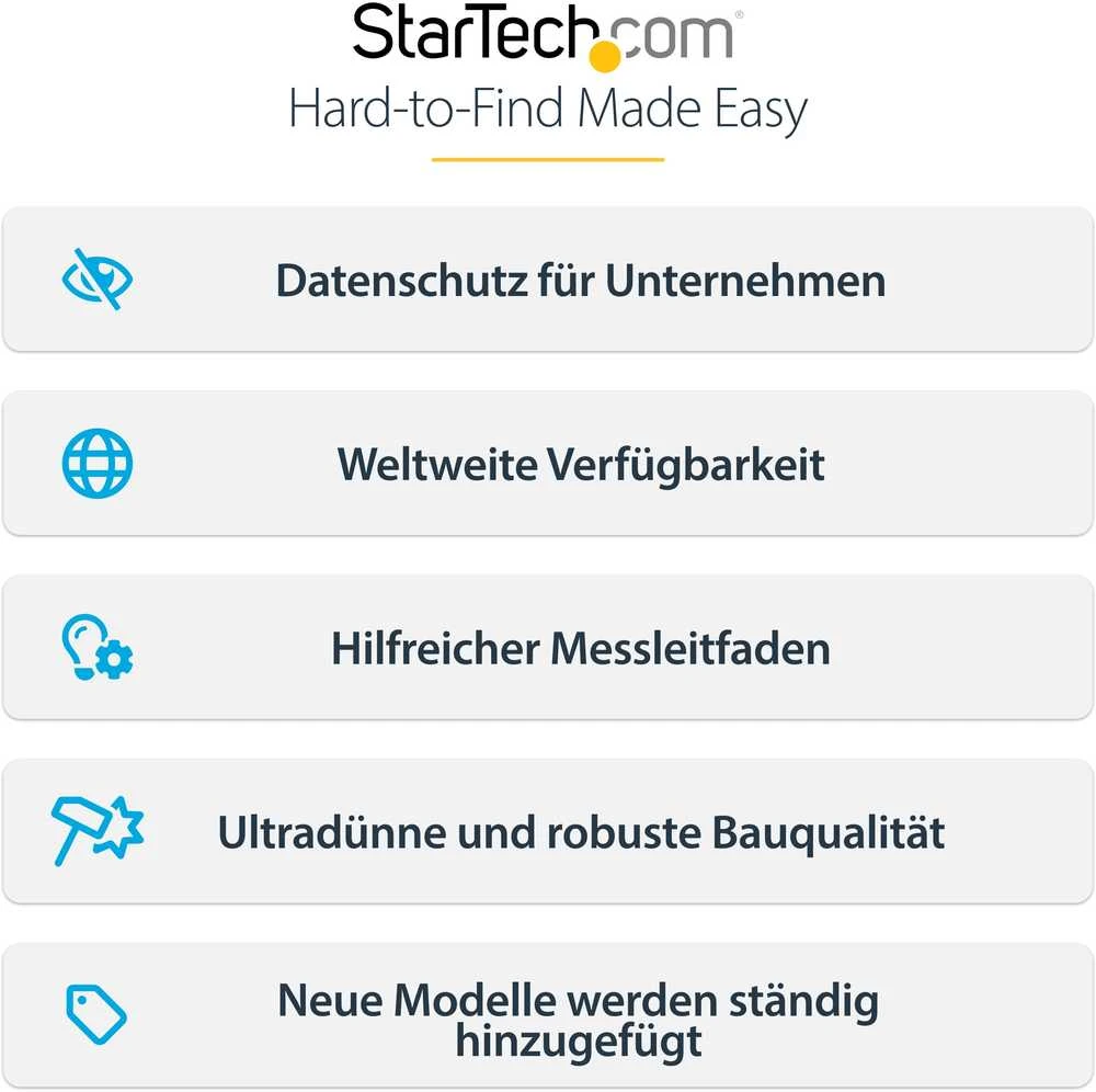 Filtras StarTech StarTech 2769A-PRIVACY-SCREEN 61 cm (24 colių) ekranui. Berėmės privatumo filtro ekrano apsaugai.