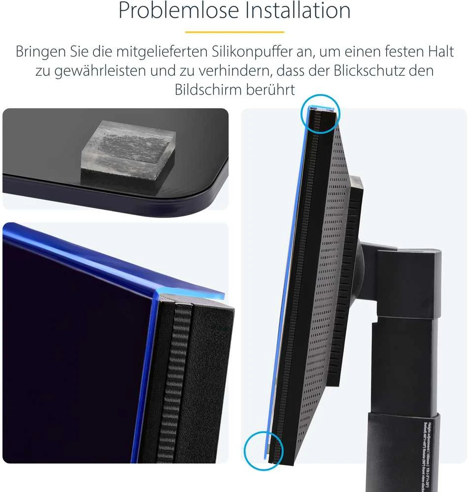 Filtras StarTech StarTech 2769A-PRIVACY-SCREEN 61 cm (24 colių) ekranui. Berėmės privatumo filtro ekrano apsaugai.