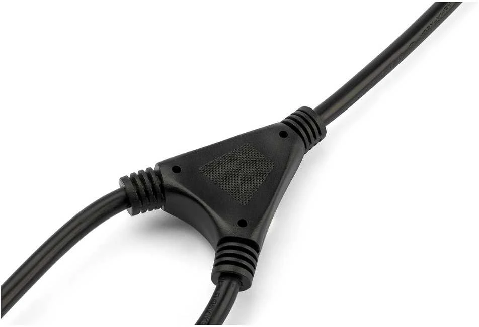 StarTech StarTech 2M SCHUKO CEE7 IKI 2X C13 CORD maitinimo kabelis.
