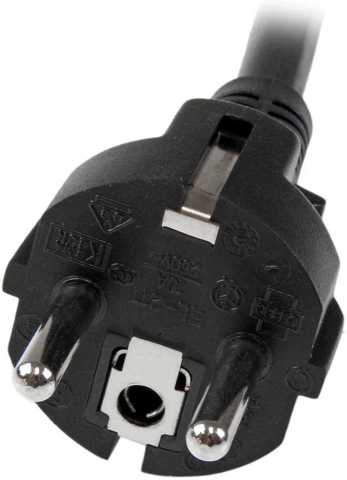 StarTech.com CEE7 / IEC 320 C19 2.0m Juoda 2 m CEE7/7 C19 šakotuvas