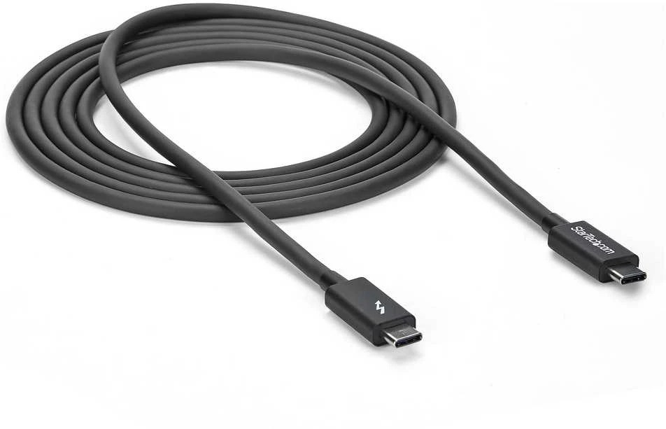 Kabelis USB StarTech USB-C - USB-C 2 m Juodas (TBLT3MM2M)