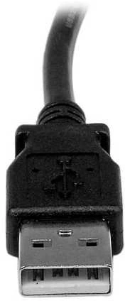 Kabelis USB StarTech USB-A - USB-B 2 m Juodas (USBAB2ML)