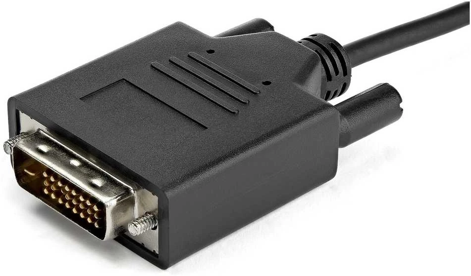 Kabelis USB StarTech USB-C - DVI-D 2 m Juodas (CDP2DVIMM2MB)