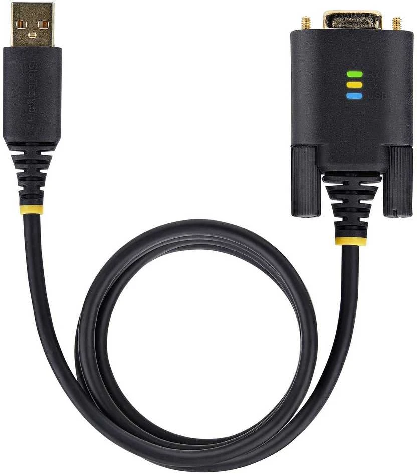 USB laidas Startech 1P6FFC-USB-SERIAL Juoda 2 m