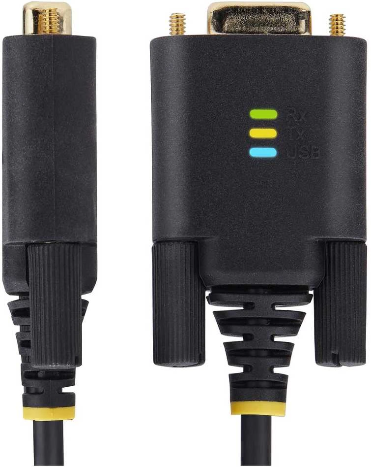USB laidas Startech 1P6FFC-USB-SERIAL Juoda 2 m